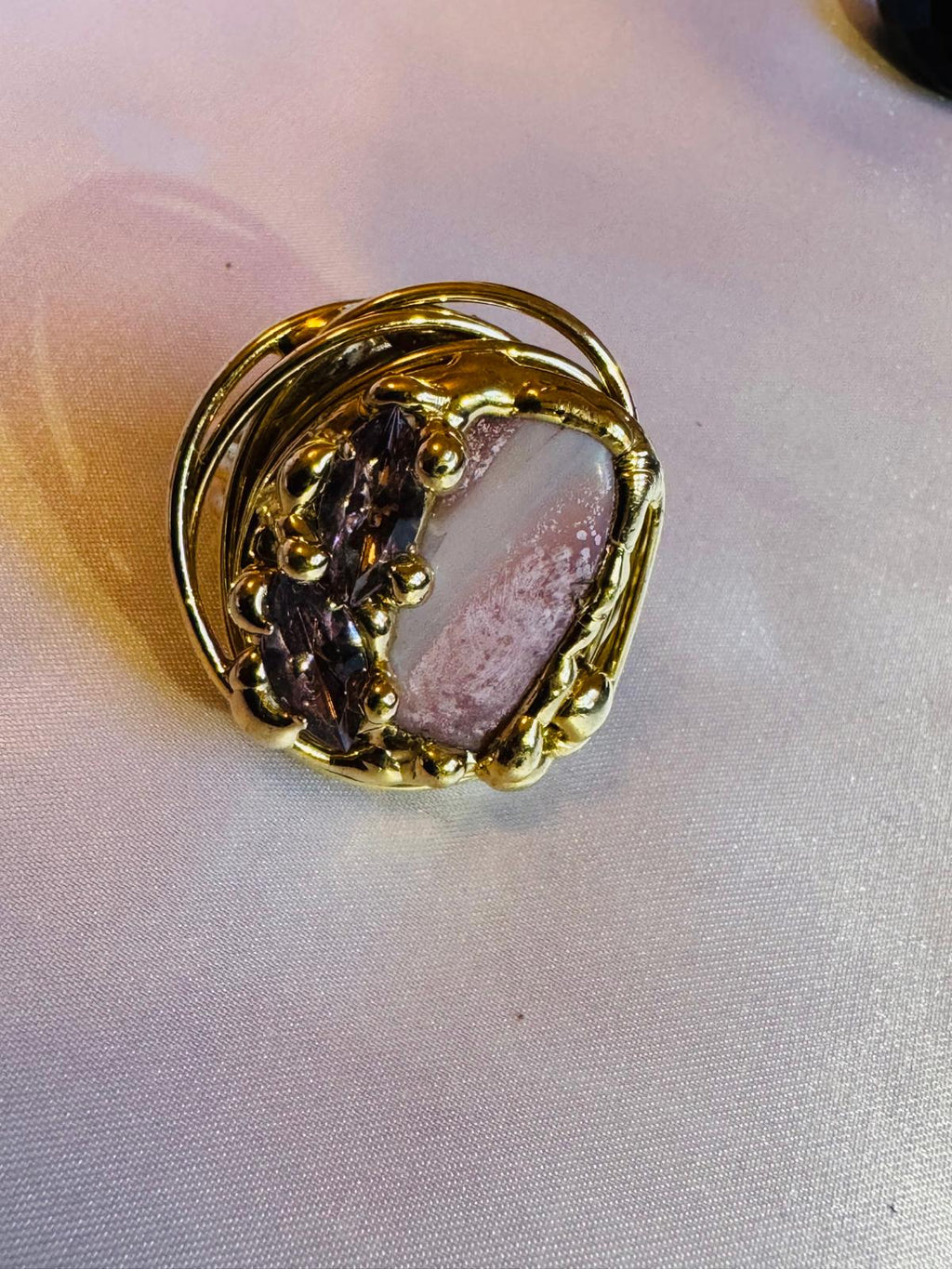 Rose Quartz Ring